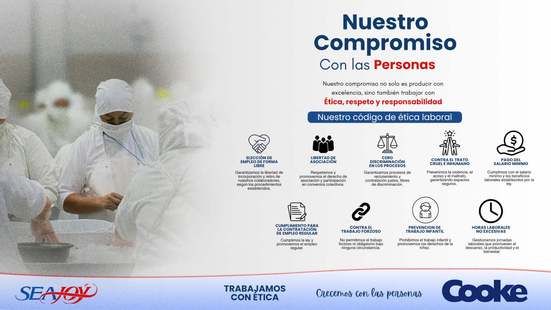 Seajoy: Our Commitment to People - Our labor ethics code